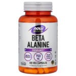 NOW Foods Sports Bêta-alanine Endurance, 750 mg – 120 capsules végétales