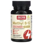 Jarrow Formulas Méthyl B12, citron, 1000 µg – 100 comprimés à croquer