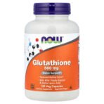 NOW Foods Glutathion, 500 mg – 120 capsules végétales
