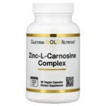 California Gold Nutrition Complexe zinc-L-carnosine – 90 capsules végétales