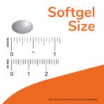 NOW Foods Huile d'ail – 250 capsules à enveloppe molle (3 mg) – photo 3