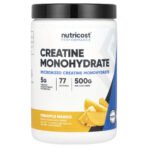 Nutricost Performance Créatine monohydrate, ananas et mangue – 500 g