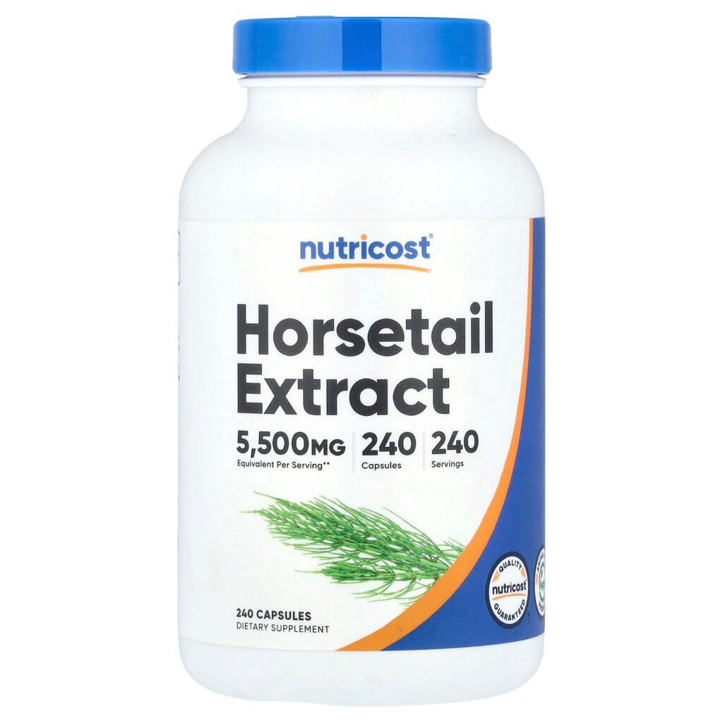 Nutricost Extrait de prêle, 5500 mg – 240 capsules