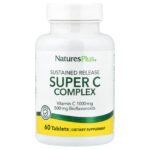 NaturesPlus Complexe Super C, libération prolongée – 60 comprimés
