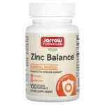 Jarrow Formulas Zinc Balance végan – 100 capsules végétales