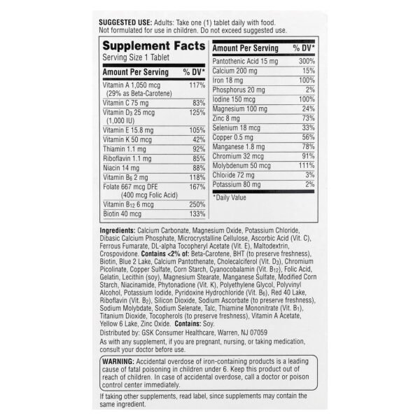 Centrum Multivitamines pour femmes – 120 comprimés – photo 2