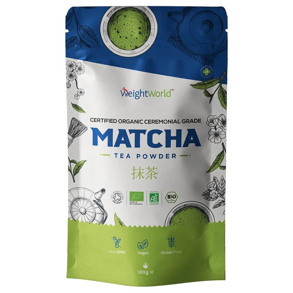 WeightWorld Matcha Cérémonial Bio en Poudre – 100 g