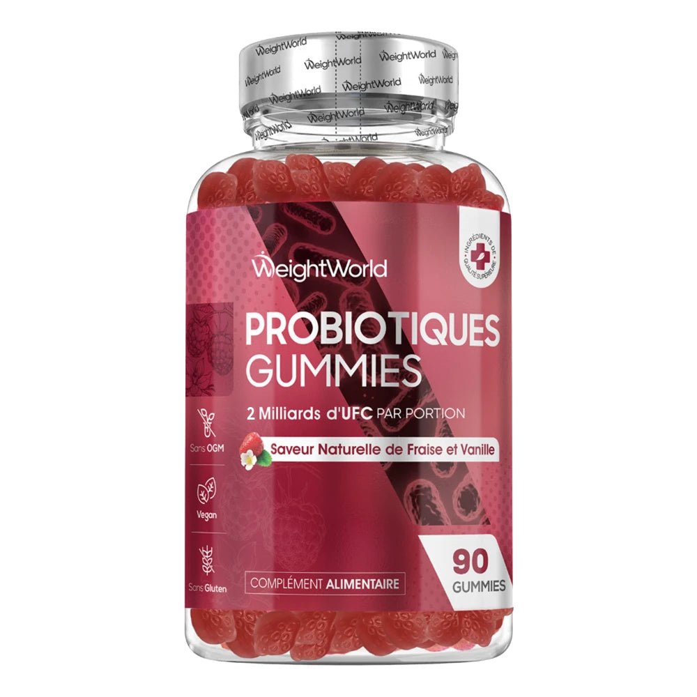 WeightWorld Gummies Probiotiques – 90 gummies