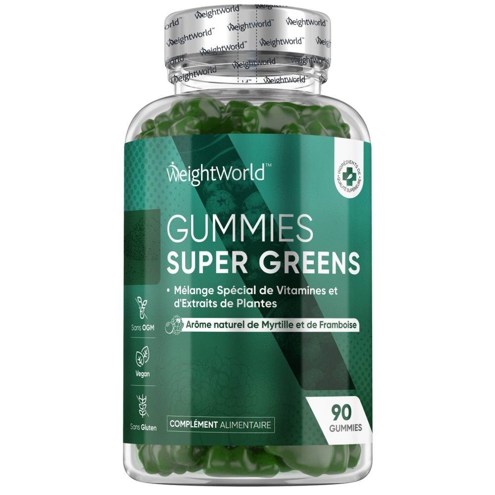 WeightWorld Super Greens en Gummies – 90 gummies