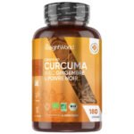 WeightWorld Curcuma avec Poivre Noir et Gingembre Bio – 180 gélules