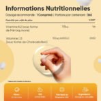 WeightWorld Vitamine D3 et K2 en comprimés – 365 comprimés – photo 5