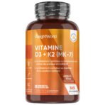 WeightWorld Vitamine D3 et K2 en comprimés – 365 comprimés