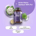 WeightWorld Acide Alpha Lipoïque Pur – 180 gélules – photo 2