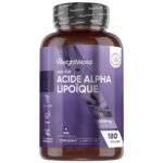 WeightWorld Acide Alpha Lipoïque Pur – 180 gélules