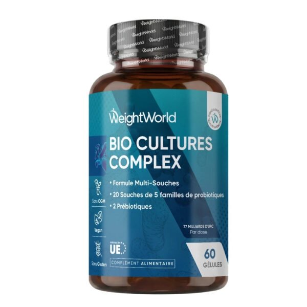WeightWorld Bio Cultures Complex – 60 gélules