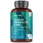 WeightWorld Calcium, Magnésium, Zinc + Vitamine D3 – 400 comprimés