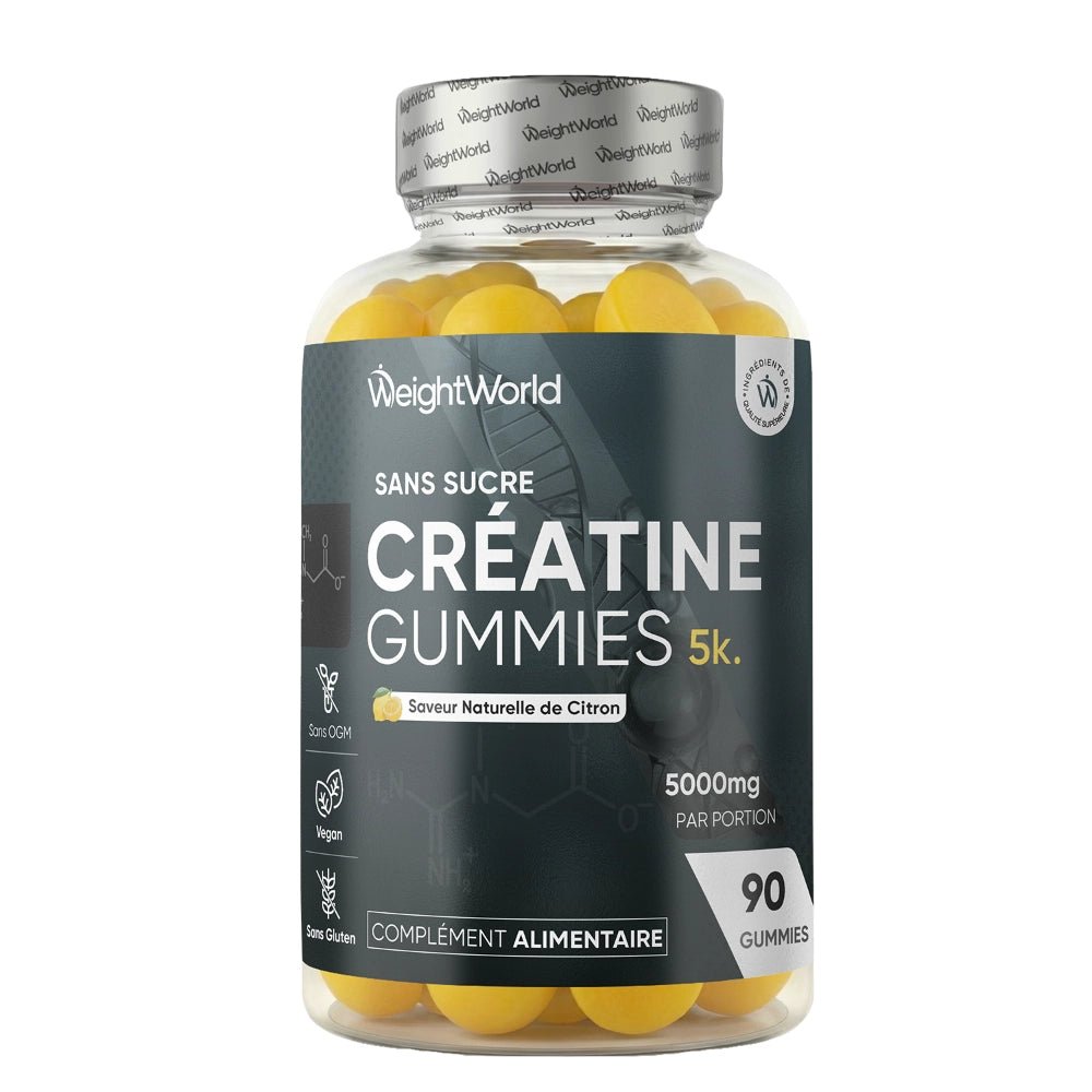 WeightWorld Créatine en Gummies 5k – 90 gummies WeightWorld Créatine en Gummies 5k – 90 gummies