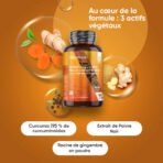 WeightWorld Curcumine avec Gingembre & Poivre Noir – 180 gélules – photo 2