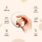 WeightWorld Huile de Lin en Capsules – 180 capsules – photo 2