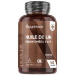 WeightWorld Huile de Lin en Capsules – 180 capsules