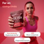 WeightWorld Bisglycinate de Fer – 400 micro-comprimés – photo 2
