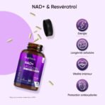 WeightWorld NAD+ & Resvératrol – Formule Liposomale – 90 gélules – photo 3