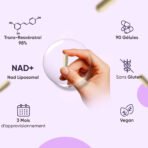 WeightWorld NAD+ & Resvératrol – Formule Liposomale – 90 gélules – photo 4
