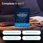 WeightWorld Complexe de Magnésium 4-en-1 – 120 gélules – photo 2