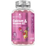 WeightWorld Calcium et Vitamine D3 en gummies pour enfants – 90 gummies