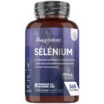 WeightWorld Sélénium en comprimés – 365 comprimés