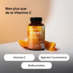 WeightWorld Vitamine C avec Cynorrhodon et Bioflavonoïdes – 180 comprimés – photo 2