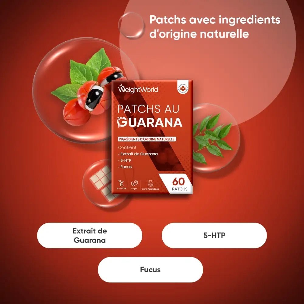 WeightWorld Patchs Minceur à base de Guarana – 60 patchs – photo 2