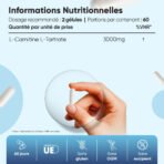 WeightWorld L-Carnitine L-Tartrate – 120 gélules – photo 3