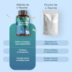 WeightWorld Taurine – 180 gélules – photo 5