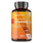 WeightWorld Vitamine D3 4000 UI – 400 comprimés